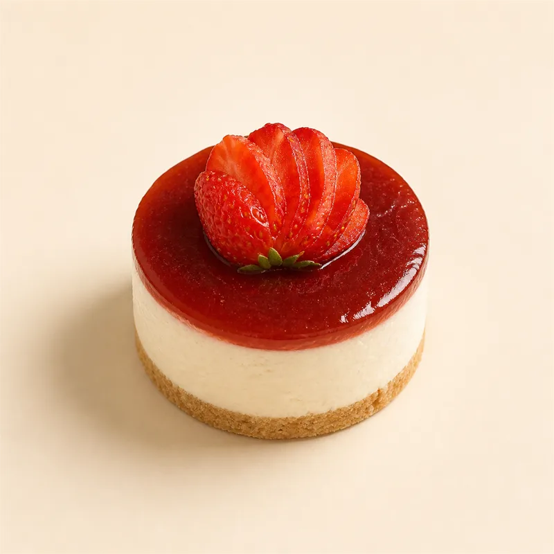 Käsekuchen Erdbeere