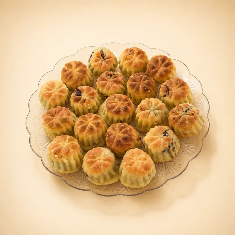 Maamoul mit Datteln (Ajwa)